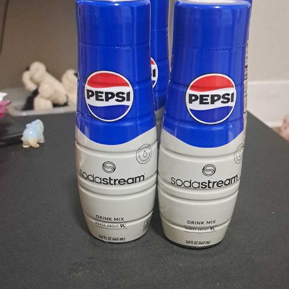 Pepsi SodaStream Drink Mix - Blue and Gray
